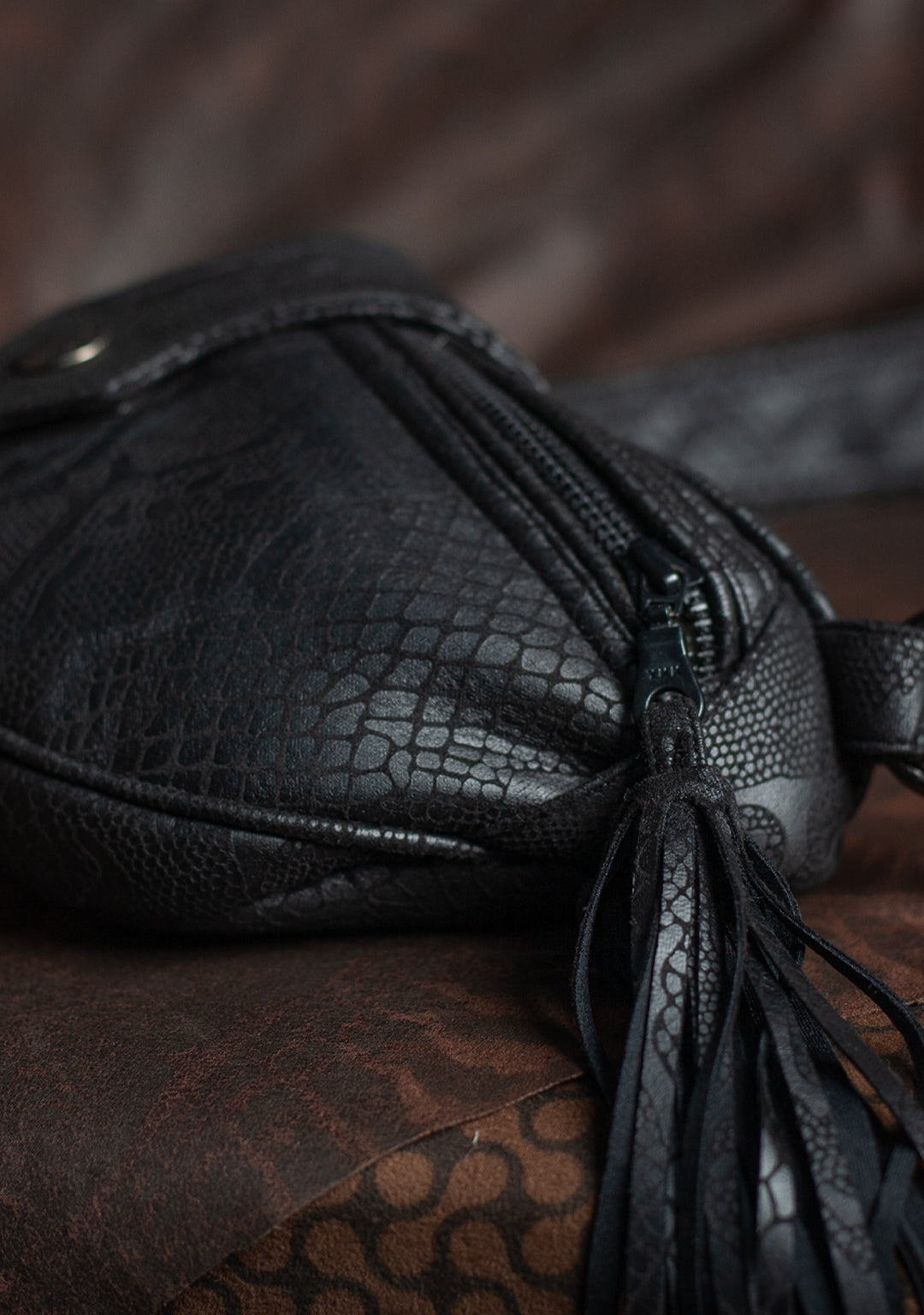 Hand Bag / Fake Leather - BLAK BOA